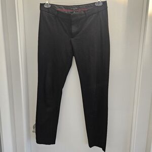 Banana Republic Sloan Black sz 6 long